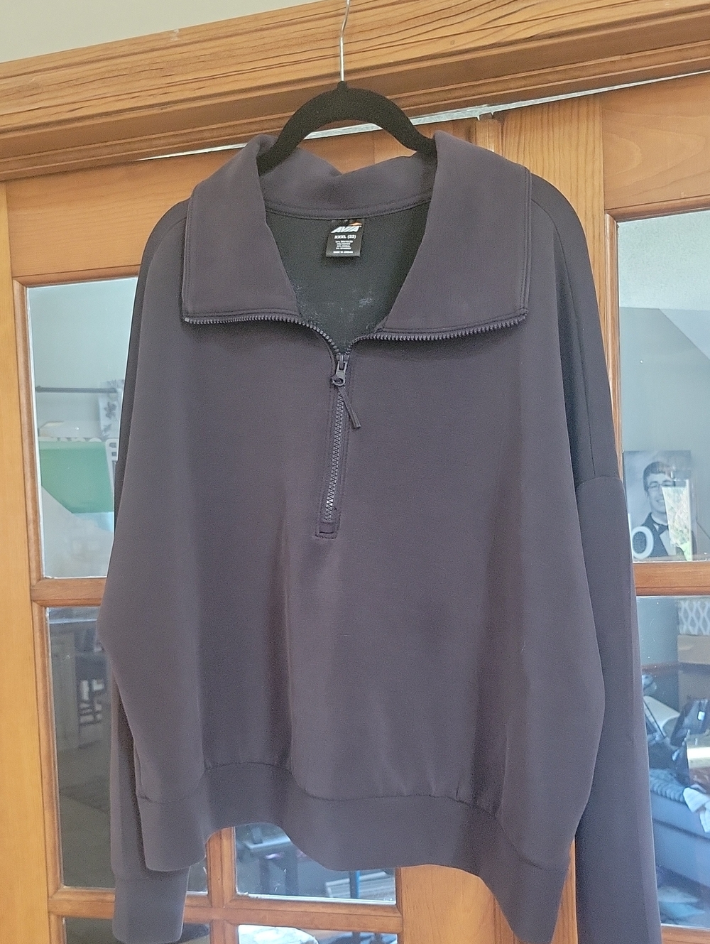 Avia Men's Dark Charcoal Half-Zip Sweater